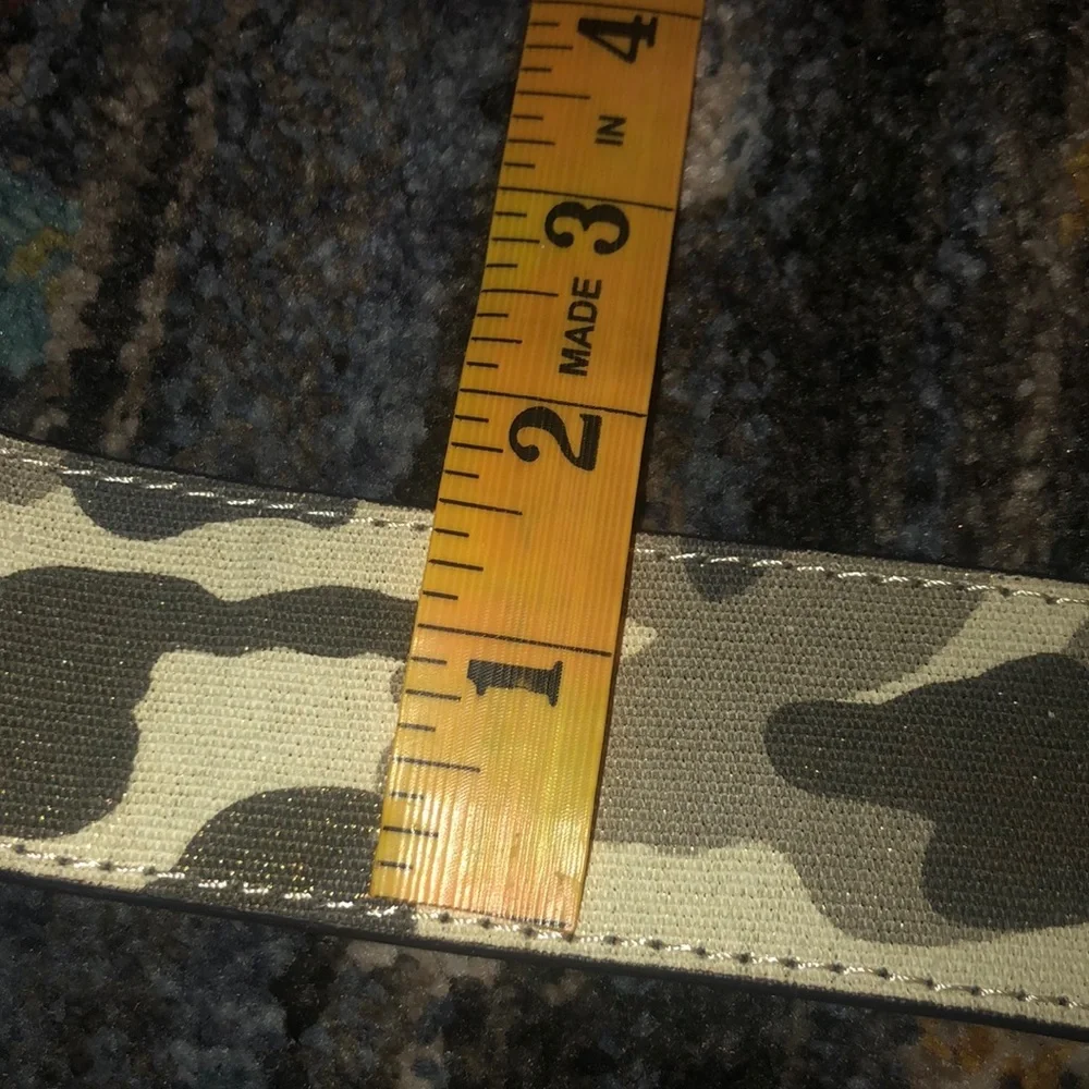 Relic Vegan Leather Camouflage Belt with Silver Buckle